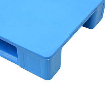 Hygienic Flat 4 Way HDPE Plastic Pallet with Steel Reinforcement Dynamic Load 1.5T