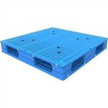 Euro Pallet 1200*1200 Recycled Heavy Duty Plastic Pallet with Grid and Steel Tubes