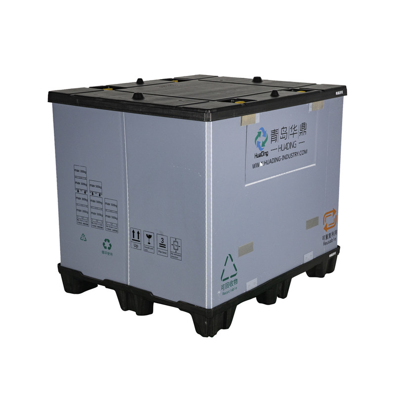 Collapsible Corrugated Plastic Pallet Box for Modern Packaging Solutions 1200*1000*850
